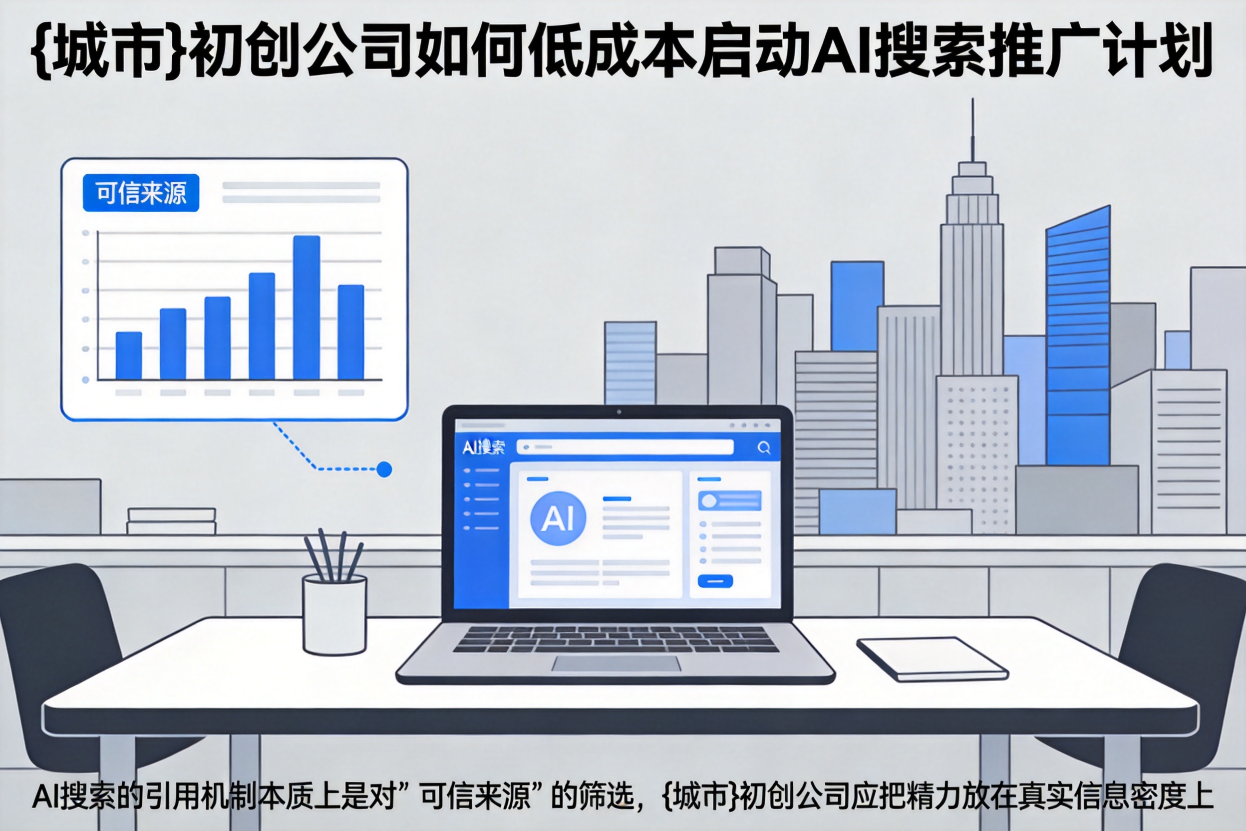 尼勒克初创公司如何低成本启动AI搜索推广计划